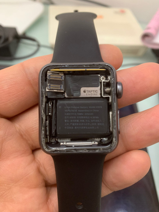 苹果手表1代38mm不开机苹果手表1代，3...