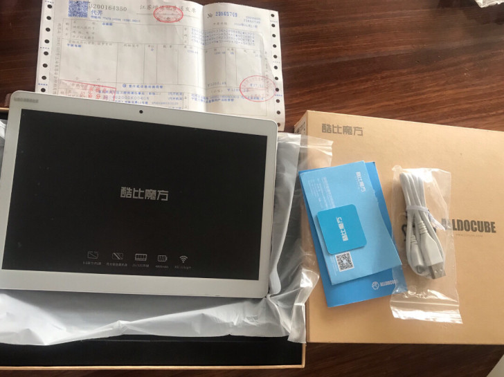 酷比魔方平板电脑，全新，包装发票全在