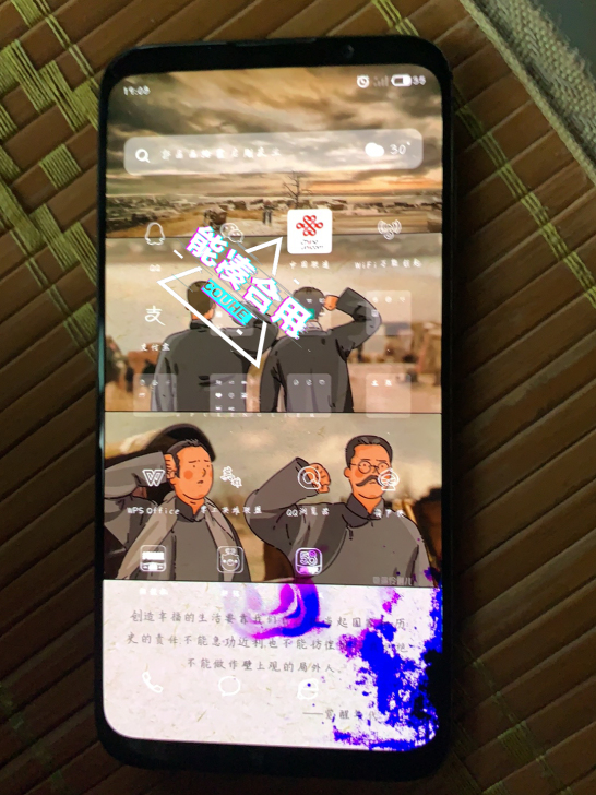 魅族16x。屏幕有些漏液。想要的便宜出。除...