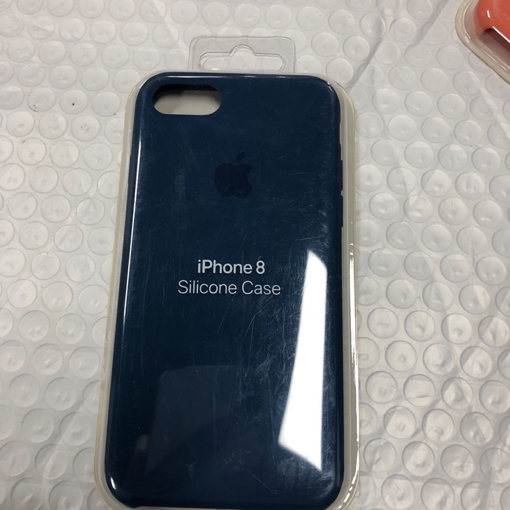 苹果手机壳8代液态硅胶苹果8保护壳