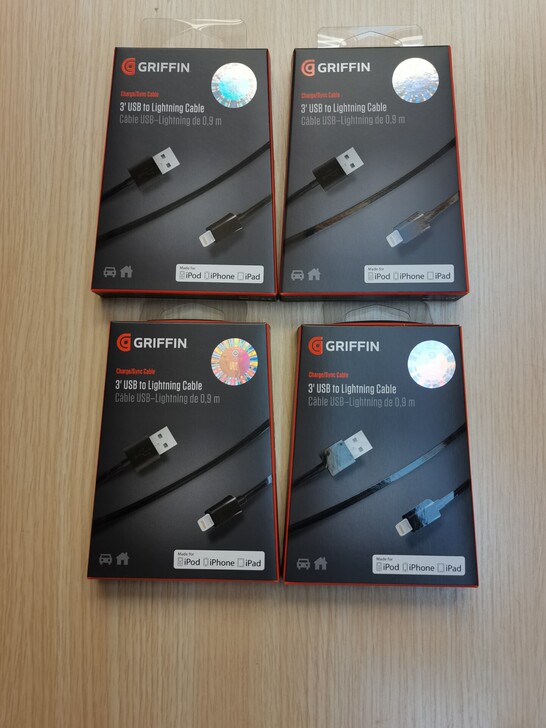 美国格瑞芬GRIFFIN苹果官方认证数据线...