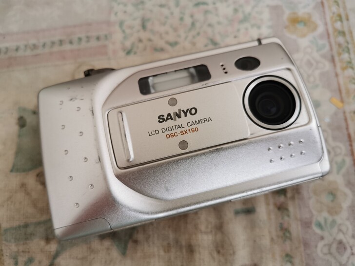 三洋sx150复古滑盖数码相机