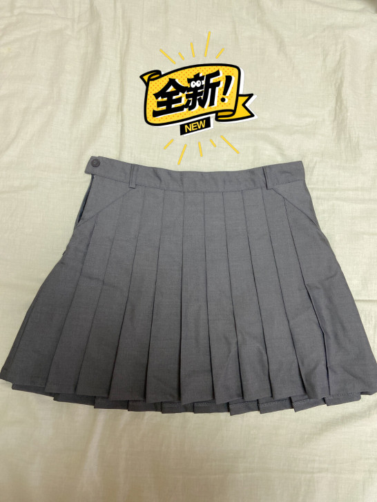 百褶裙全新l码没吊牌仅试穿40包邮便宜出裤...