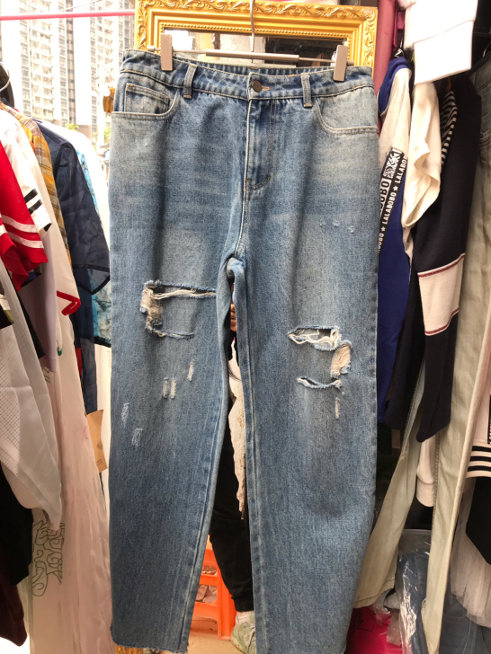 包邮全新带吊牌 加末 jamor 破洞牛仔...