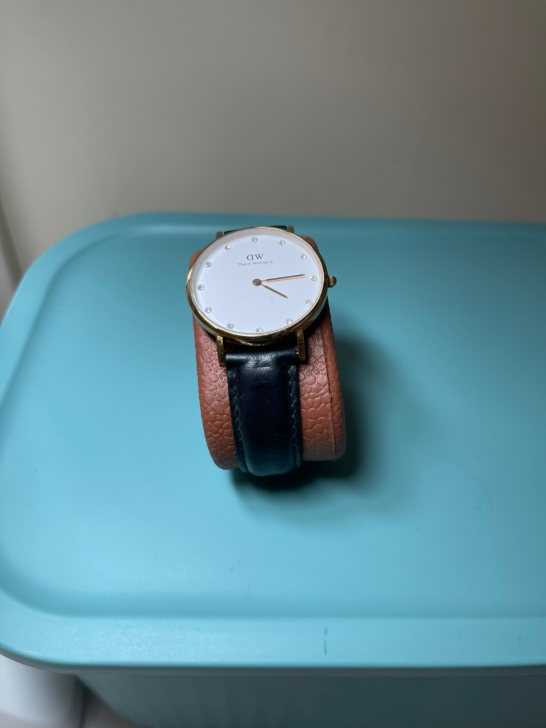 dw女士手表,36mm,专柜正品,皮带有磨...