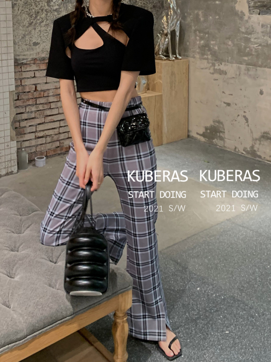 KUBERAS/搭配能手 法式小众暗黑系复...