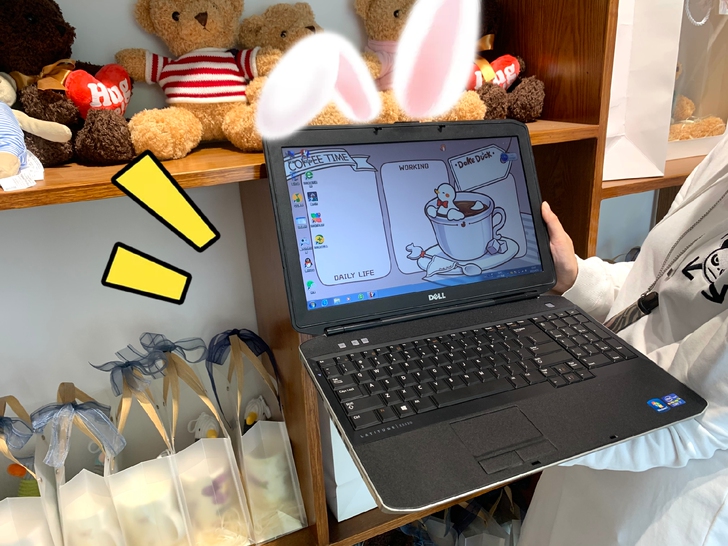 低价出 女生自己用 戴尔笔记本电脑i7 8...