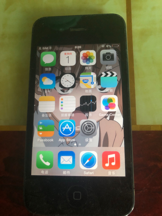 5s很OK插卡就能用