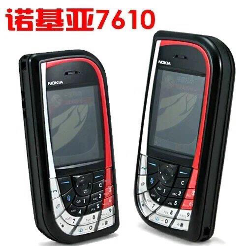 诺基亚7610全新全套直板手机学生老人备用...