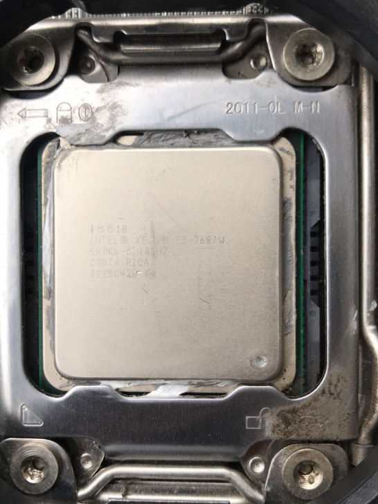 intel至强E5-2687W 正式版20...