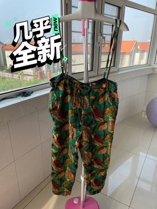 韩国东大门代购，棉麻裤子