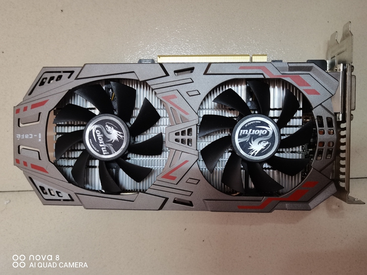 七彩虹960 4g拆机显卡一个