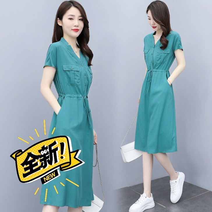 618限时抢购连衣裙女夏2021今年流行新...