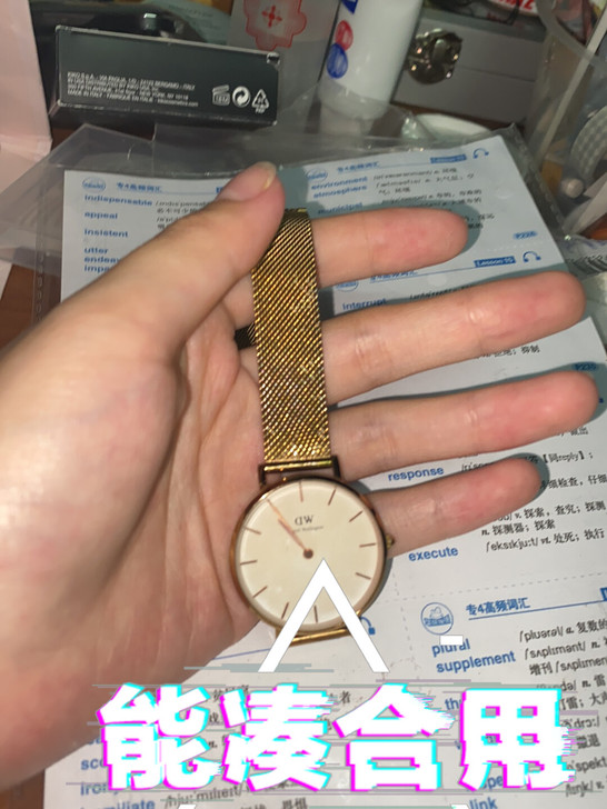 D W 手表 不想要了 表盘里面有白点 可...