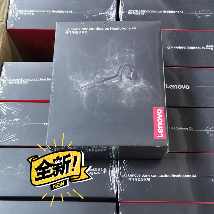 全新包邮 联想X4无线蓝牙耳机挂耳式跑步运...