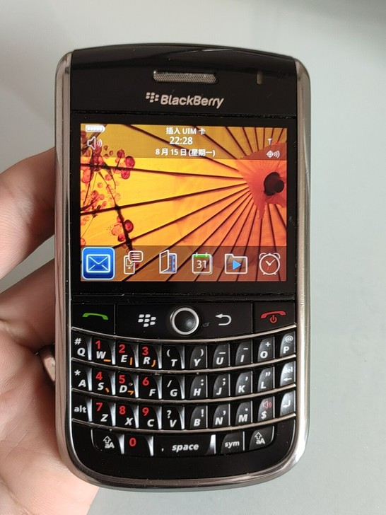 黑莓9630全键盘备用机