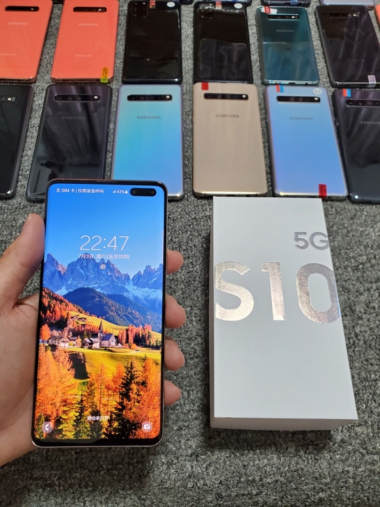 完美屏靓机！三星S10 5G，8+256，...