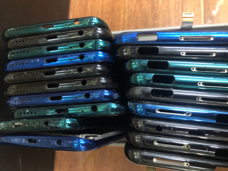 华为畅享10p拆机原装外爆屏