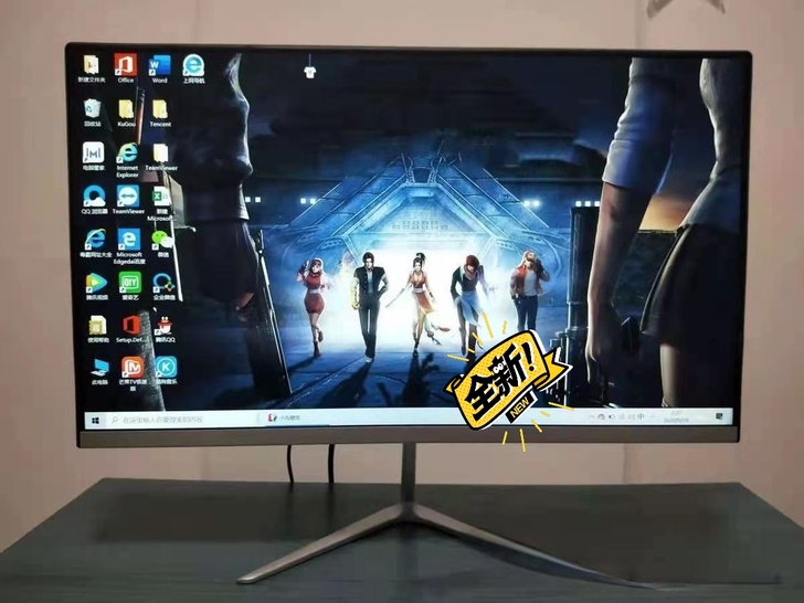 【特价甩卖】高清24寸曲面无边框曲面显示器...
