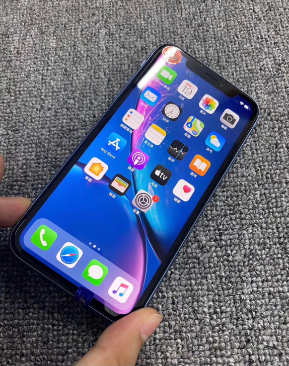 XR蓝色iPhonexr三网通4G带面容 ...