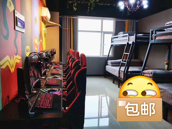 0押金网吧网咖电脑出租 显示器、键鼠出租 ...