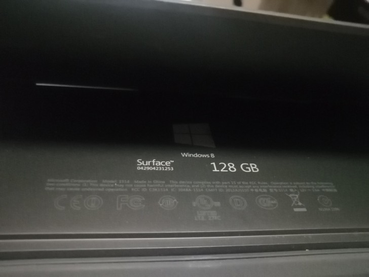 微软 surface 1514 平板电脑 ...