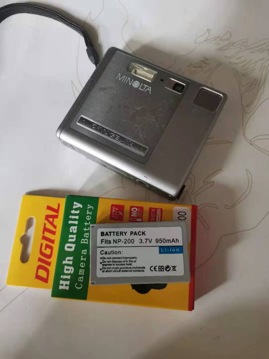 美能达XI数码相机，ccd相机，方块机