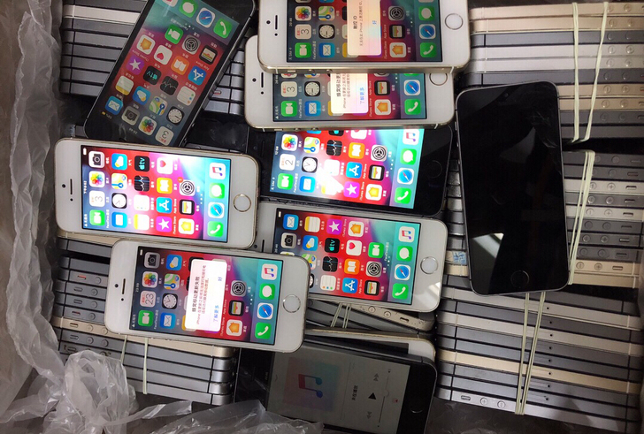 二手苹果5s5s游戏机苹果5s备用机原装i...