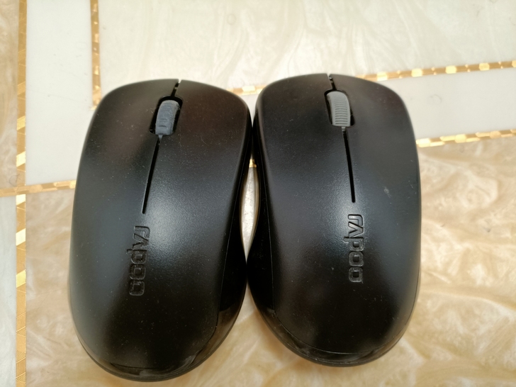 雷柏1680 无线鼠标静音按键电脑办公笔记...