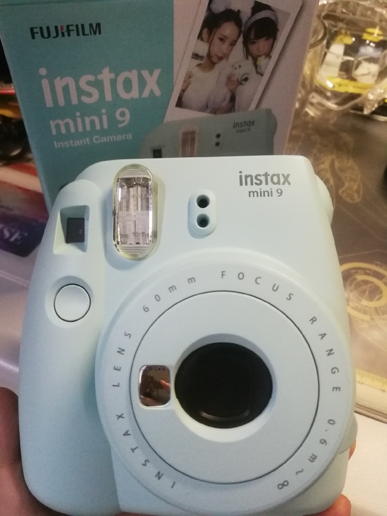 富士拍立得mini9，冰霜蓝，九成新，保管...