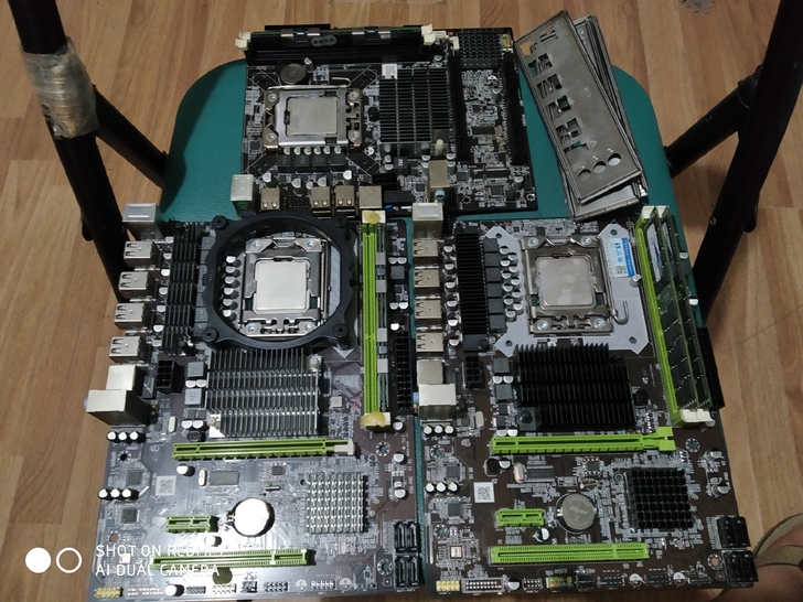 X58主板+ E5六核CPU+8G内存条 ...