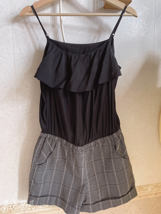 欧时力 连体裤 160码显瘦 好搭配