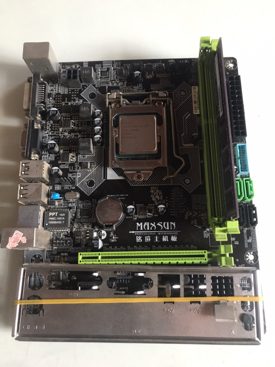 现出铭瑄主板H81、cpu：i3-4170...