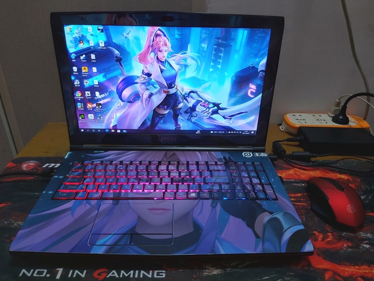 转让自用微星游戏本电脑，配置如下，有轻微掉...