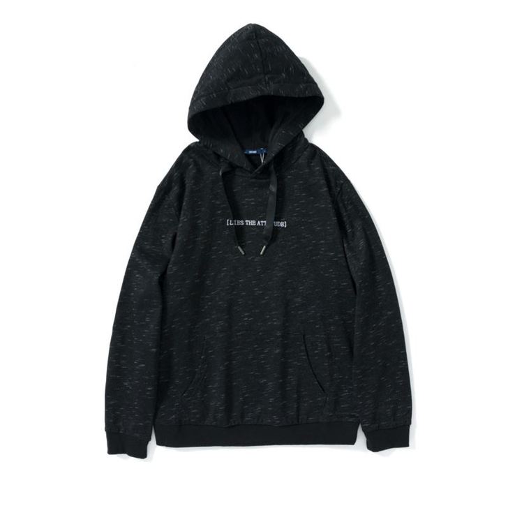 森马春季卫衣男2019新款撞色刺绣套头衫落...