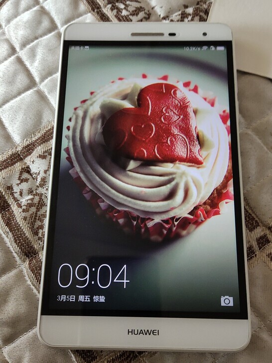 转自用华为全网通平板电脑，原版无拆修，各项...
