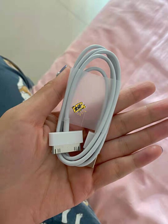 苹果4/4s充电线1米ipad1/2/3老...