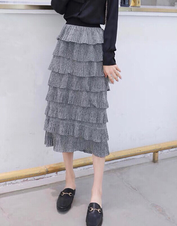 半身裙子   买来一次没穿过