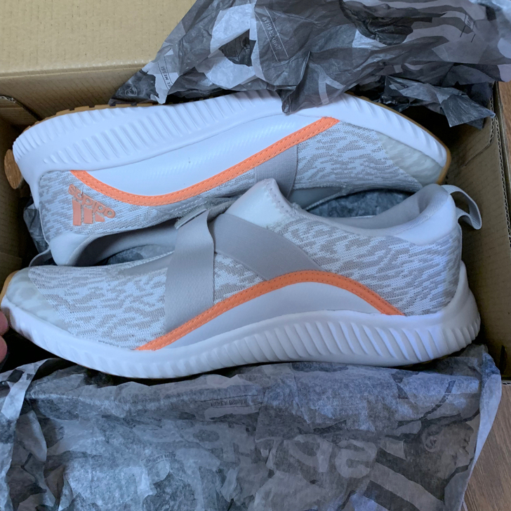 Adidas 阿迪达斯 女中大童轻便舒适缓...