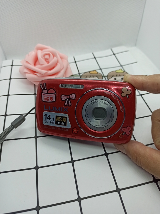 松下DMC-S3GK复古经典CCD数码相机...