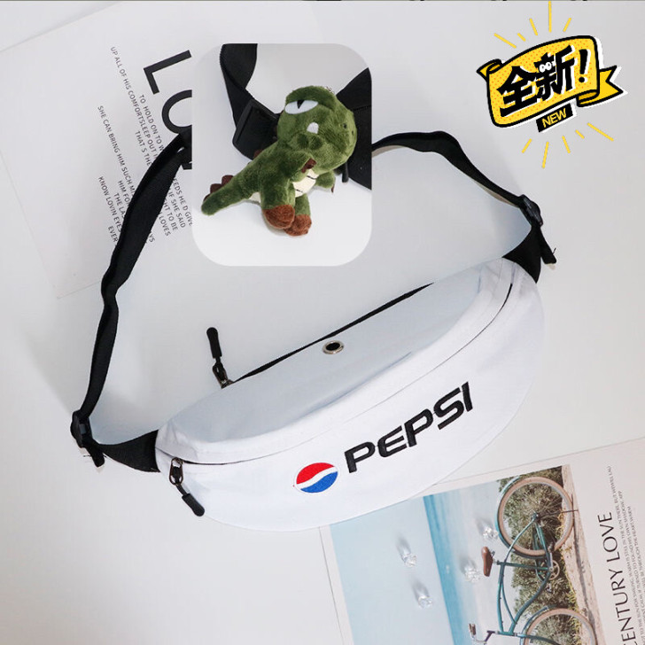 日系胸包男潮牌街头潮流个性斜挎包女生百搭i...