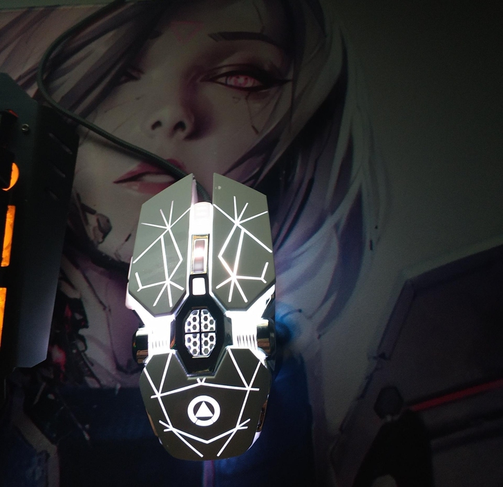 银雕 G5 机械游戏鼠标 有线电脑电竞台式...