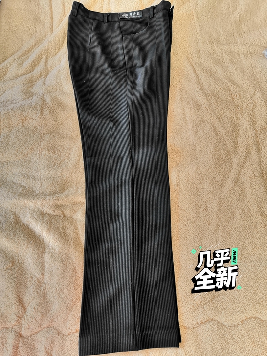 春夏职业装女双条纹直筒西裤银行正装工作裤