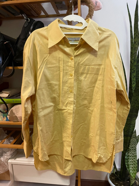UR专柜购入 纯棉衬衫宽松休闲款