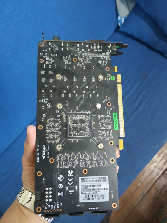 影驰骁将2060 6G显卡，家用电脑拆机，...