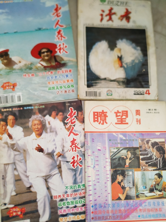 旧杂志，20元全部拿走