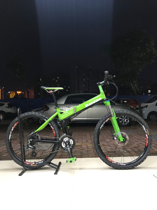 班尼尔折叠山地自行车24速