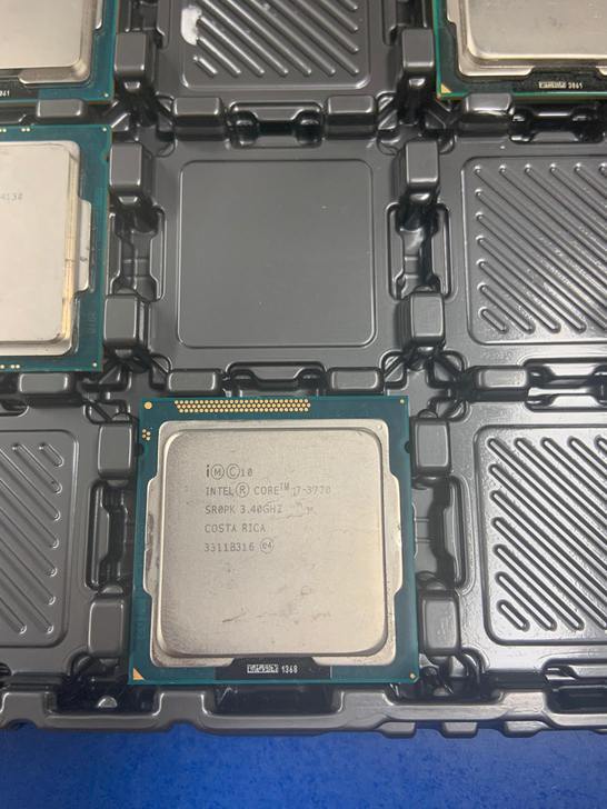 i7-3770 CPU 拆机，实物图