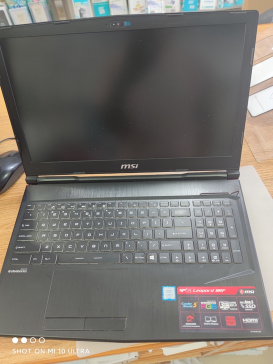 微星gp63 i7八代 8g内存 1070...