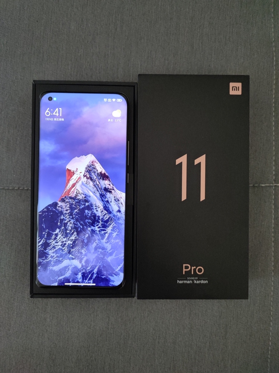 小米11pro黑色8+128,公司发的,仅...